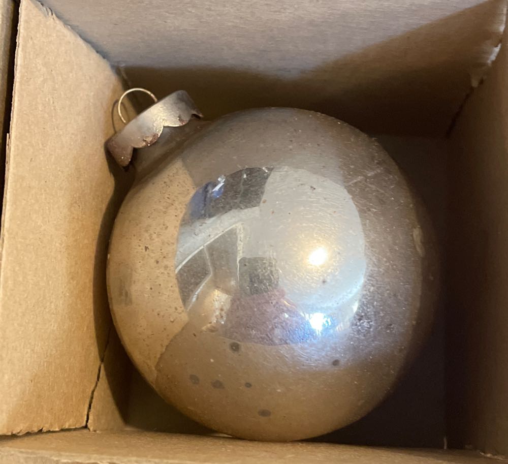 George Franke - Round - Silver - 2.5” - Ornaments (Round) ornament collectible - Main Image 1