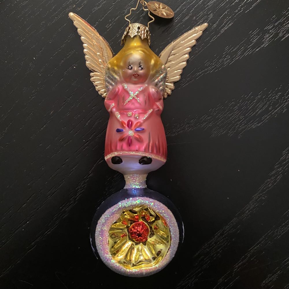 Poland - Teardrop - Reflector - Red, White, Yellow, Blue - Mica