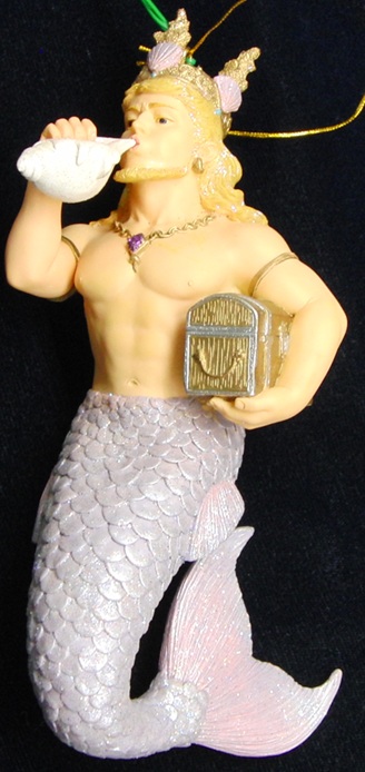 King Conch  - Mermen (One World, One Ocean, Let’s Protect It!) ornament collectible [Barcode 807962590781] - Main Image 2