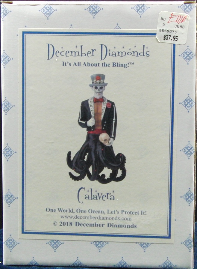 Calavera Day Of The Dead - Mermen (One World, One Ocean, Let’s Protect It!) ornament collectible [Barcode 807962550754] - Main Image 2