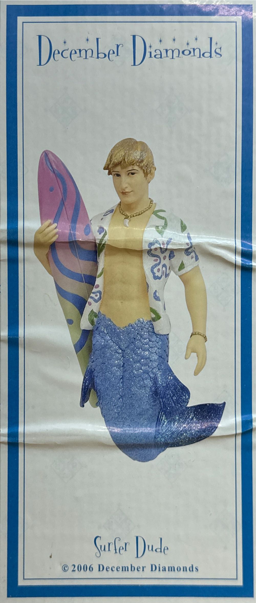 Surfer Dude December Diamonds 55-90326  ornament collectible - Main Image 3