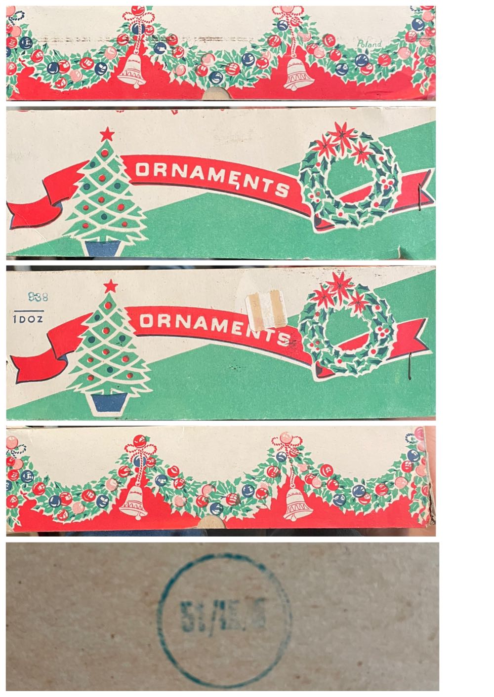 Poland - Round - White, red, Blue, Orange - Designed (Round) ornament collectible - Main Image 4