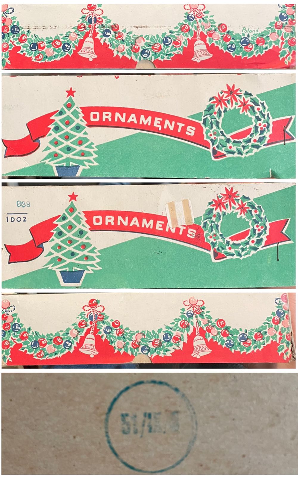 Poland - Round - Red, White, Blue, Orange - Designed (Round) ornament collectible - Main Image 4