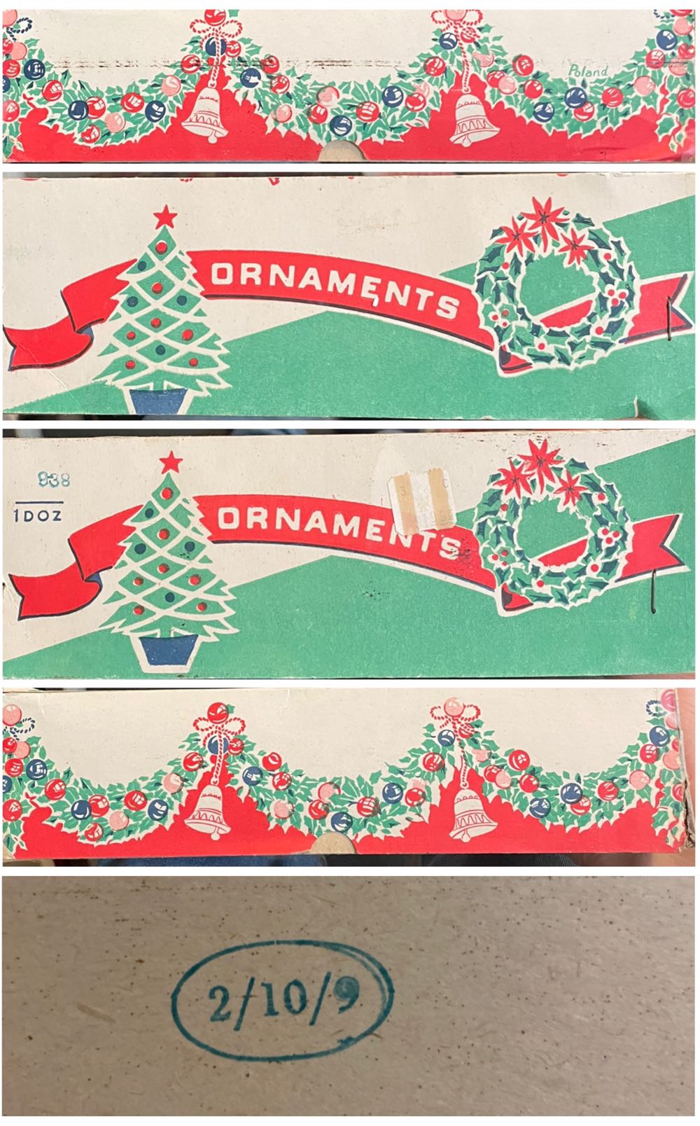 Poland - Round - Designed - White, Blue, Gold, Dark Pink - Designed (Round) ornament collectible - Main Image 4