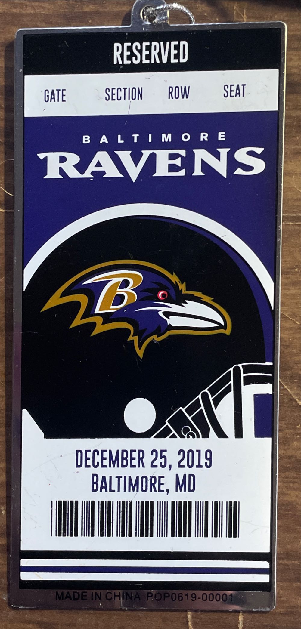 Poland - Oval - Double Reflector - Purple, Silver, White