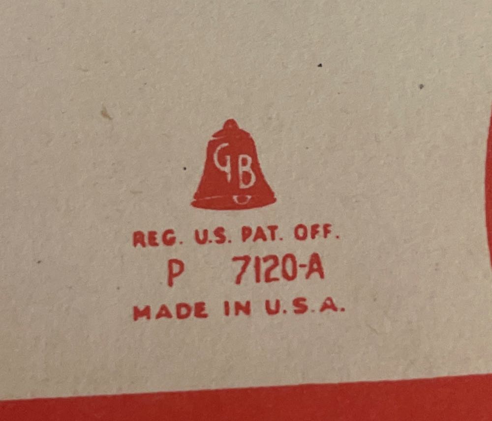 Golden Bell - Valentine - Standing Fold-Out - Kids In School - P 7120-A - School (Standing Fold Out) ornament collectible - Main Image 3