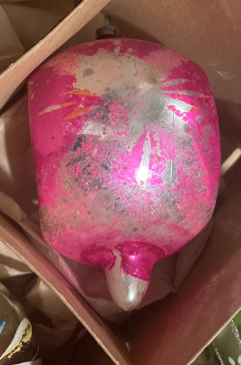 Poland - Round - Double Reflector - Pink, Silver - Double Reflector (Round) ornament collectible - Main Image 2