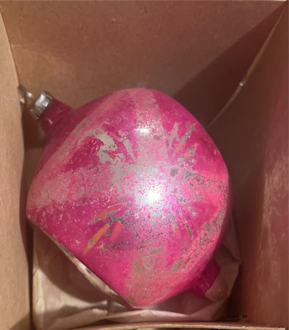 Poland - Round - Double Reflector - Pink, Silver - Double Reflector (Round) ornament collectible - Main Image 4