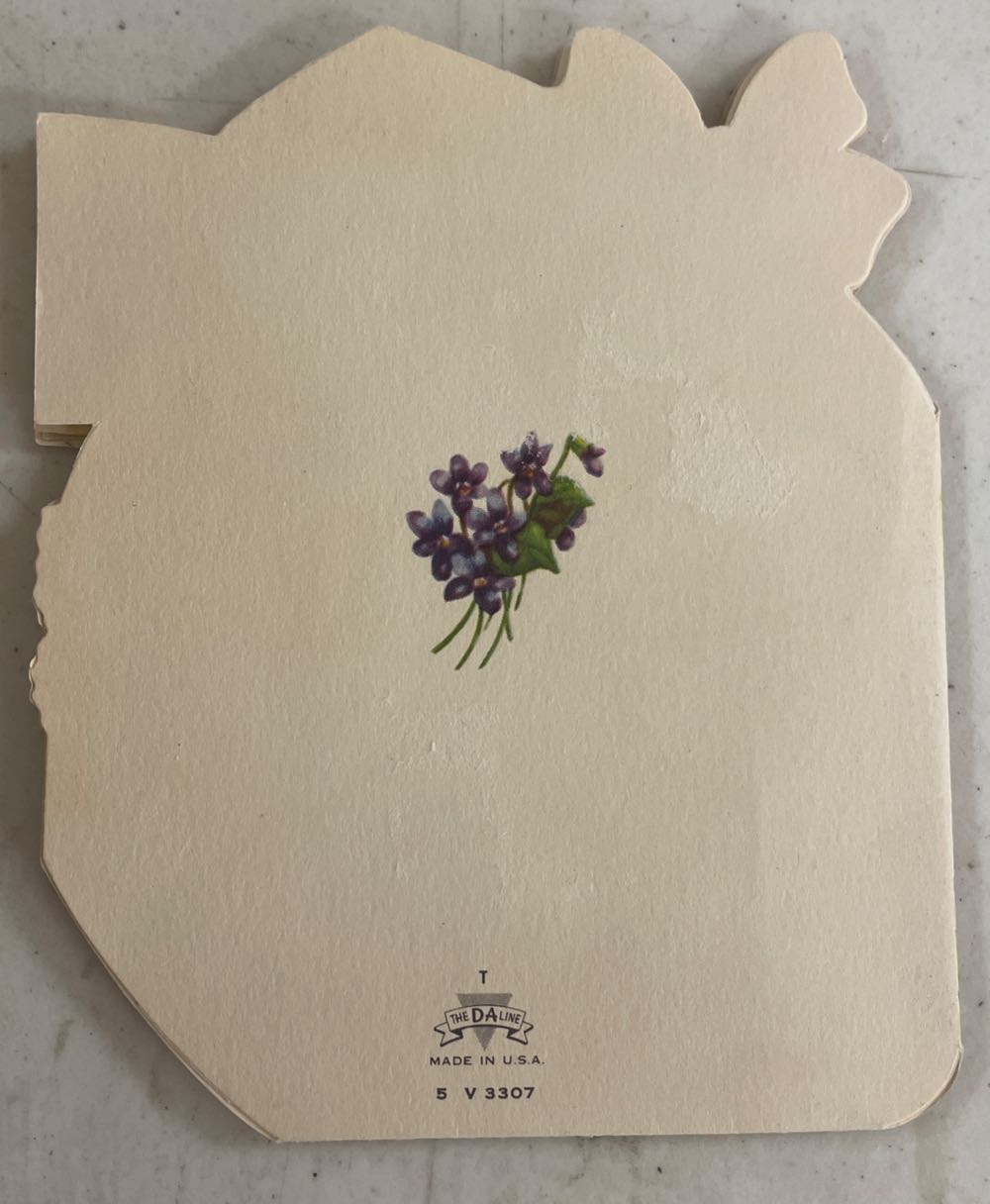 The DA Line - Valentine - Heart Box With Flowers - 5 V 3307  - Heart (French Fold) ornament collectible - Main Image 3