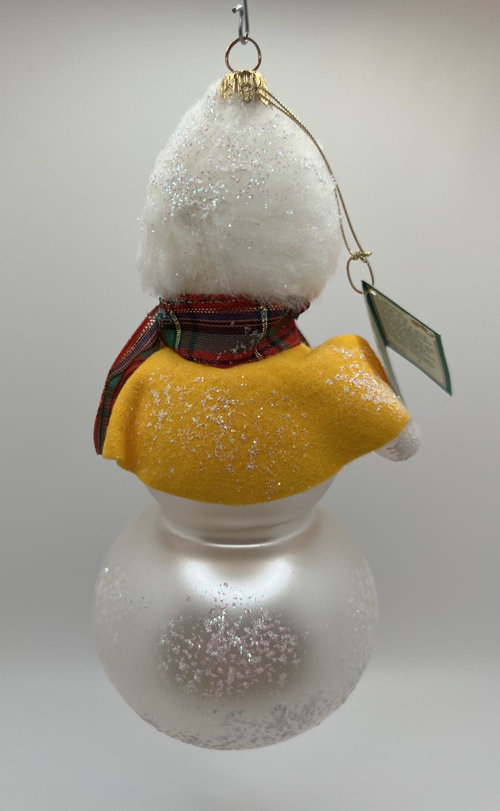 De Carlini Snowman  ornament collectible - Main Image 2