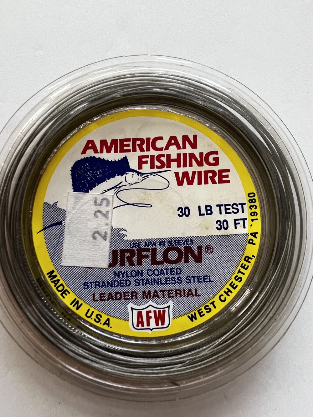 Wire Leader:  Surflon 30 lb. - SS  ornament collectible - Main Image 1
