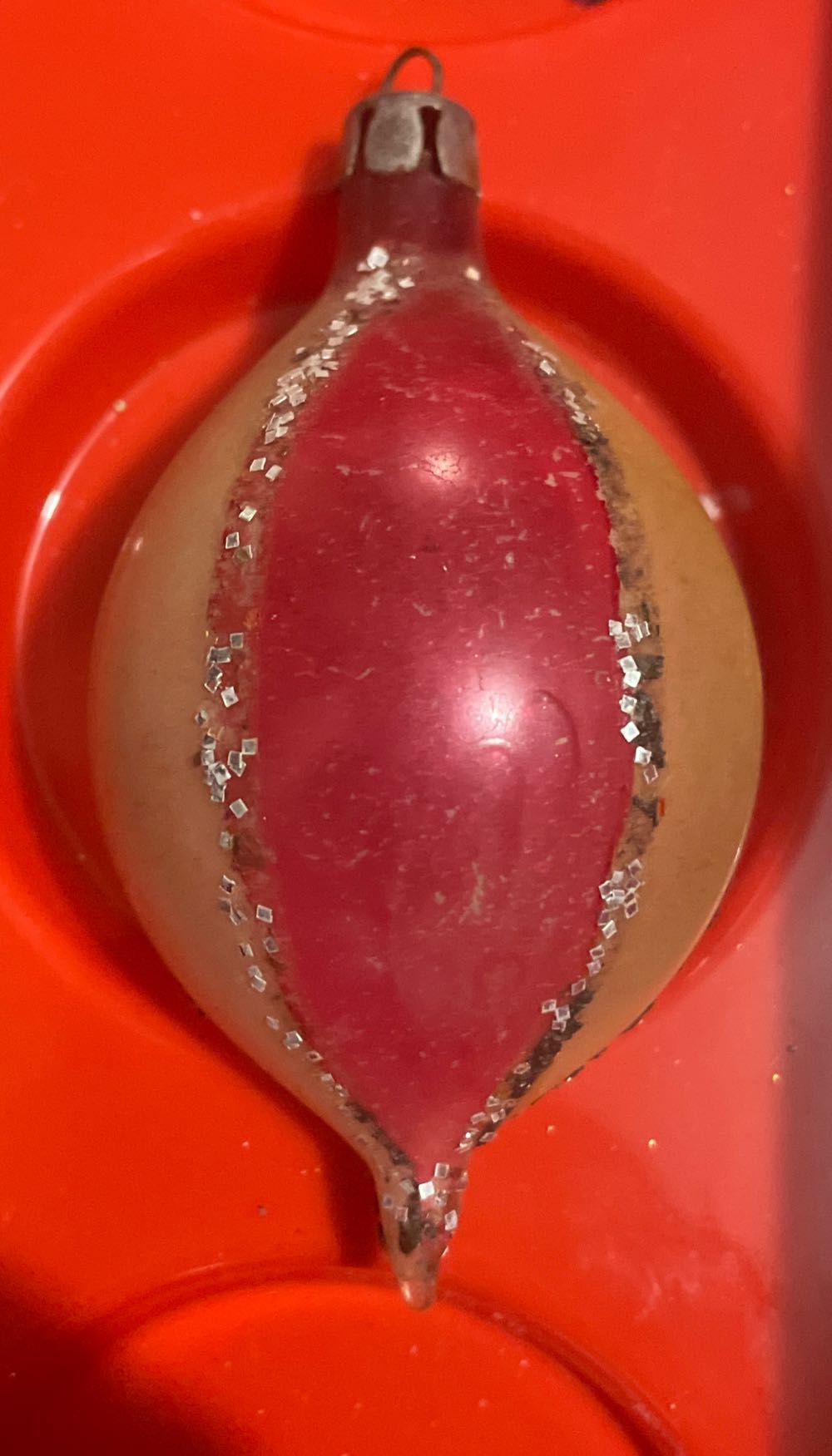 Poland - Teardrop - Reflector - Clear, Red, Silver - Reflector (Teardrop) ornament collectible - Main Image 2