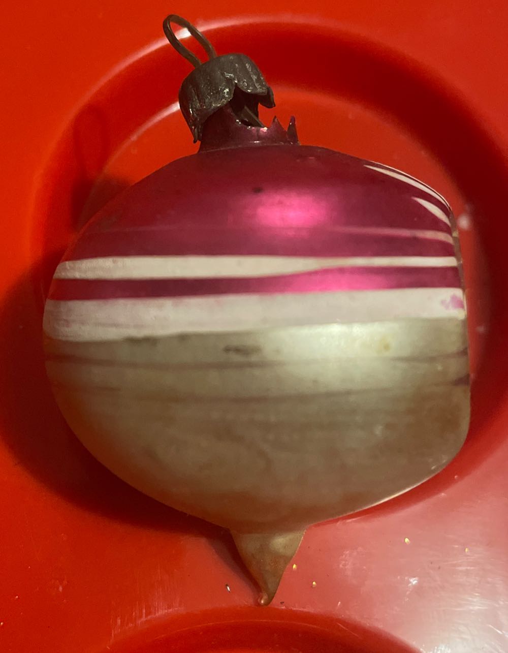 Poland - Oval - Double Reflector - Purple, Silver, White - Reflector (Oval) ornament collectible - Main Image 4