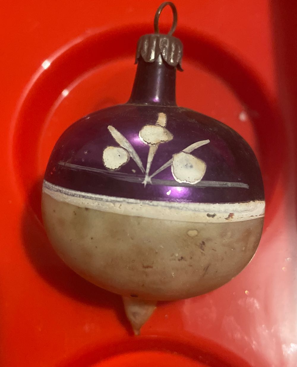 Poland - Oval - Double Reflector - Silver, White, Purple, Red - Reflector (Oval) ornament collectible - Main Image 2