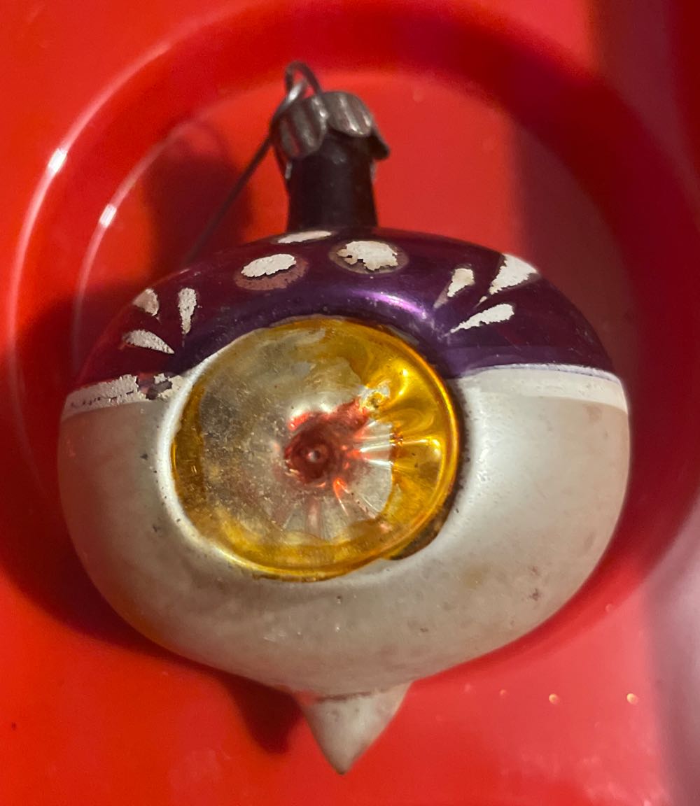 Poland - Oval - Double Reflector - Purple, White, Silver, Red - Reflector (Oval) ornament collectible - Main Image 3