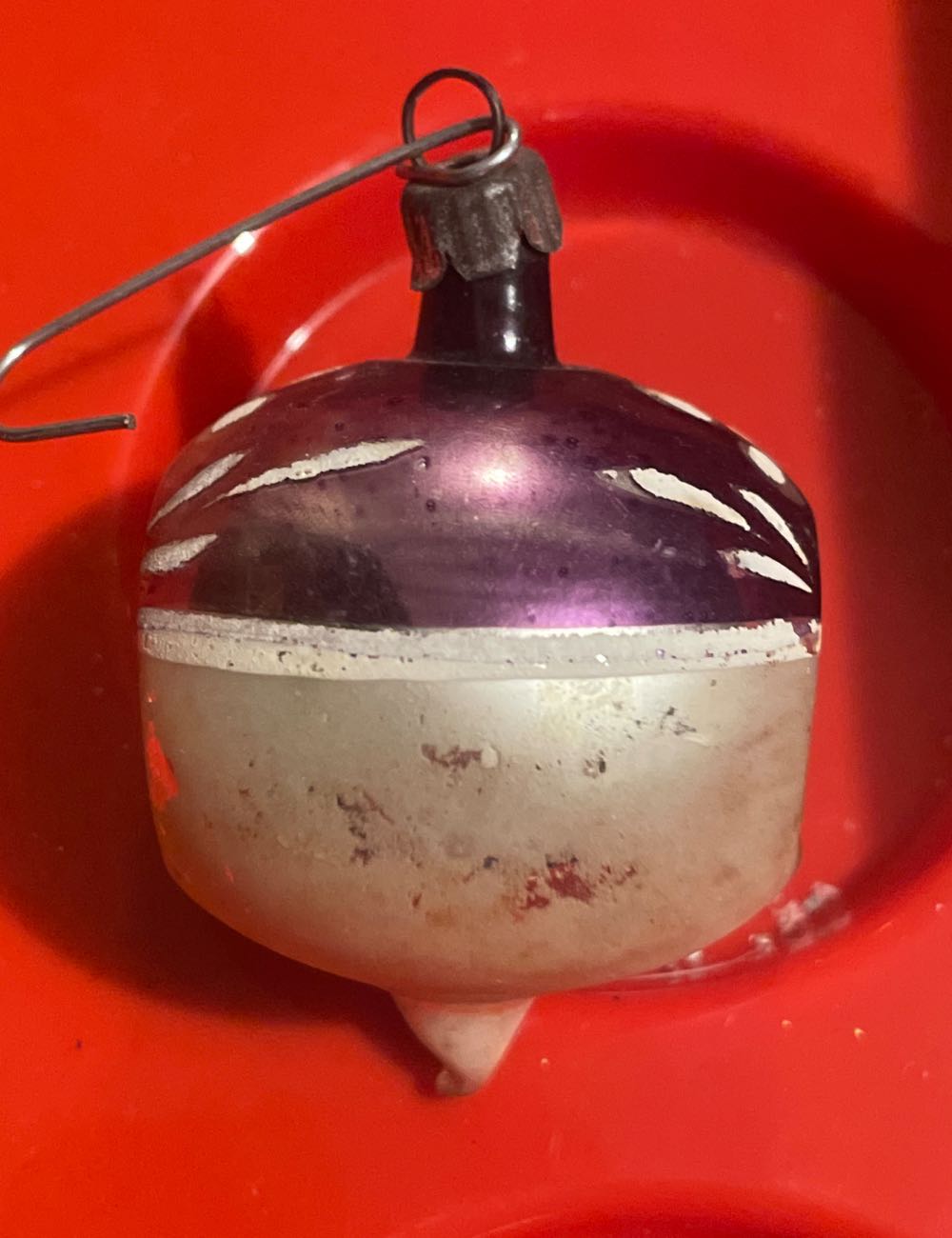 Poland - Oval - Double Reflector - Purple, White, Silver, Red - Reflector (Oval) ornament collectible - Main Image 4