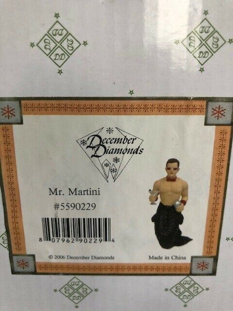 Rare December Diamonds Mr. Martini Mermaid Ornament  ornament collectible [Barcode 807962902294] - Main Image 2
