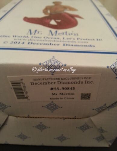 December Diamonds Mr. Mertini Cocktail Merman Ornament New In Box W Tags  ornament collectible [Barcode 807962908456] - Main Image 2