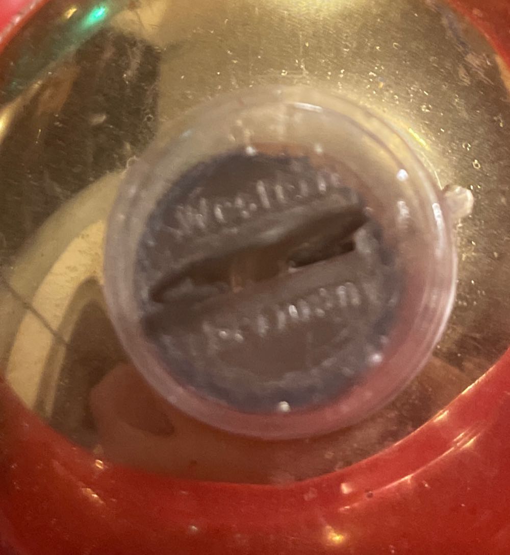 Lanissa - Round - Stencil - Gold, Gold Glitter - Stencil (Round) ornament collectible - Main Image 2