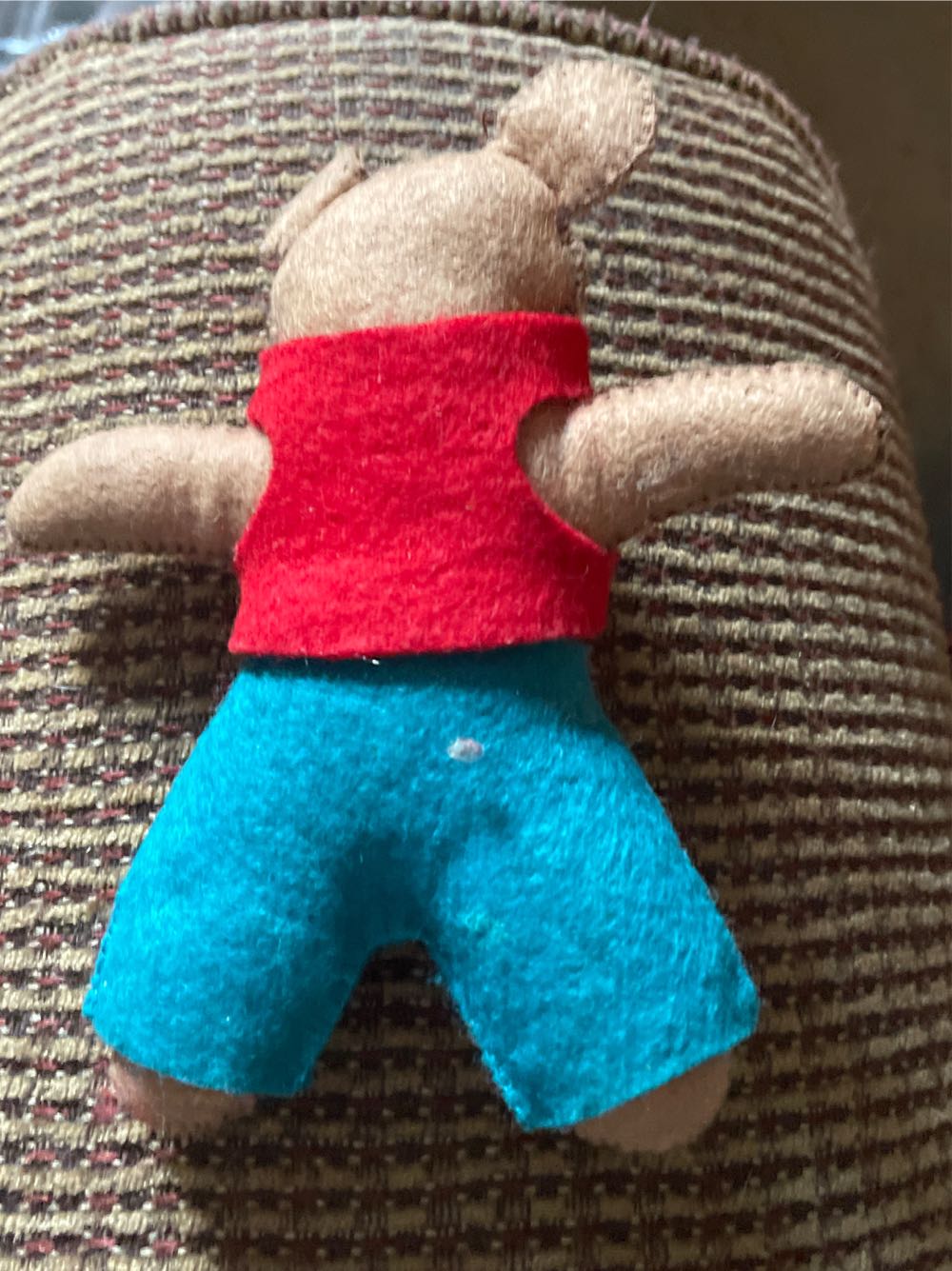 Felt - Teddy Bear - Teddy Bear (Felt) ornament collectible - Main Image 2