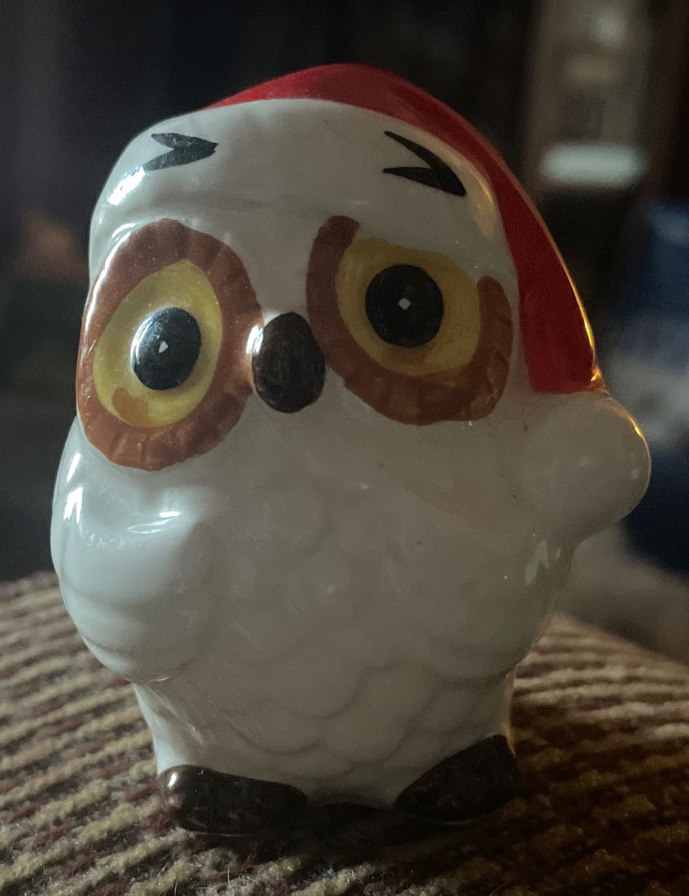 S&P - Norcrest - Owls With Santa Hats - Owls (Salt & Pepper Shakers) ornament collectible - Main Image 3