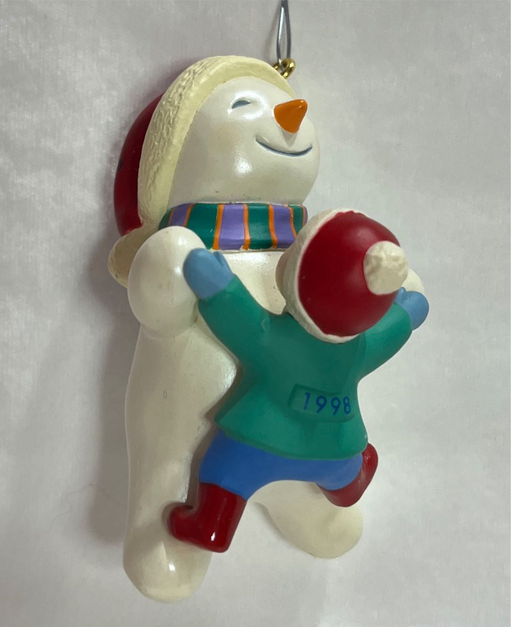 Fancy Footwork  (Snowman) ornament collectible - Main Image 2
