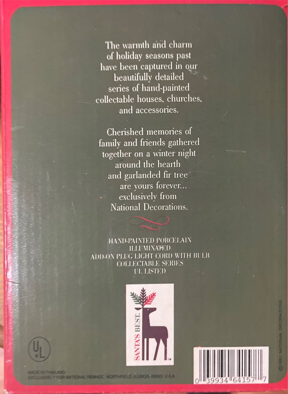 Americana Porcelain ”clock Maker” Collectable  ornament collectible [Barcode 039934641577] - Main Image 3