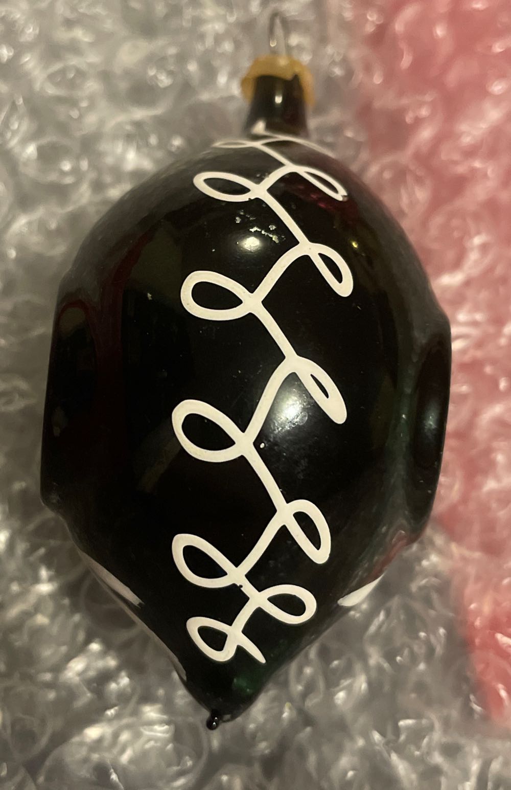 Poland - Teardrop - Double Reflector - Navy Blue & White - Double Reflector (Teardrop) ornament collectible - Main Image 4