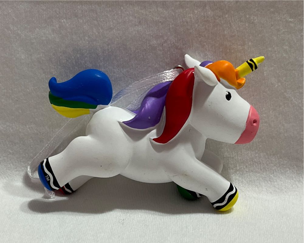 Crayola Unicorn - Crayola Crayon ornament collectible - Main Image 2