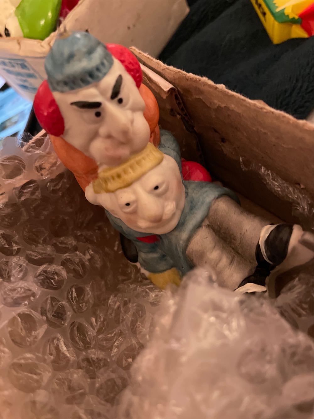 Statler and Waldorf Ceramic - The Muppet Show (The Muppets) ornament collectible - Main Image 1