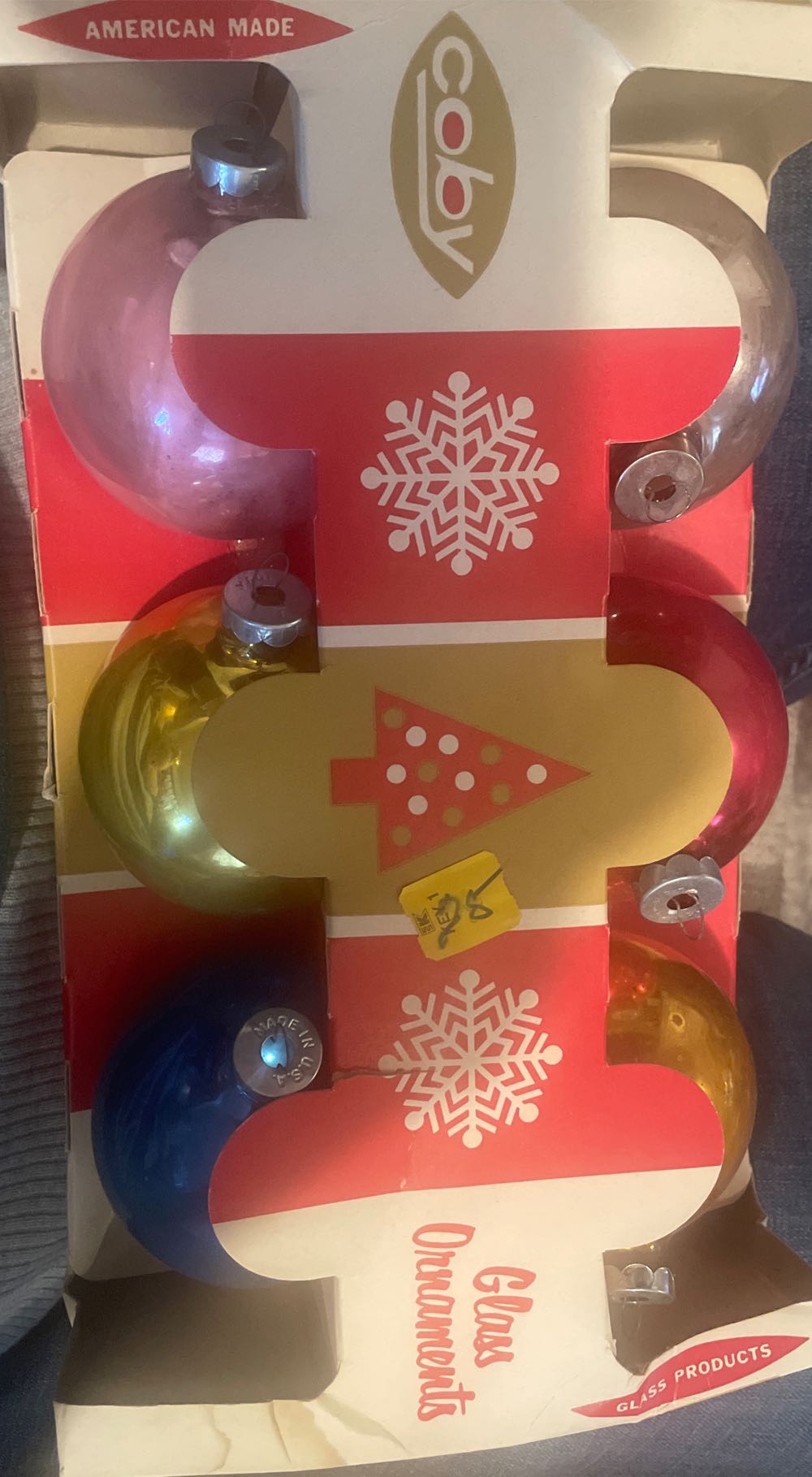 Coby - Round - Plain - Blue - Plain (Ball) ornament collectible - Main Image 2