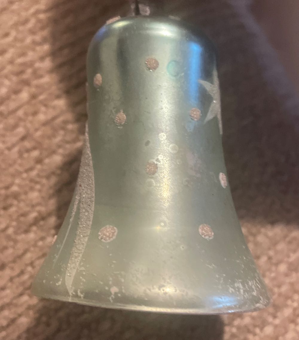 Czechoslovakia - Bell - Shooting Star - Painted (Bell) ornament collectible - Main Image 2