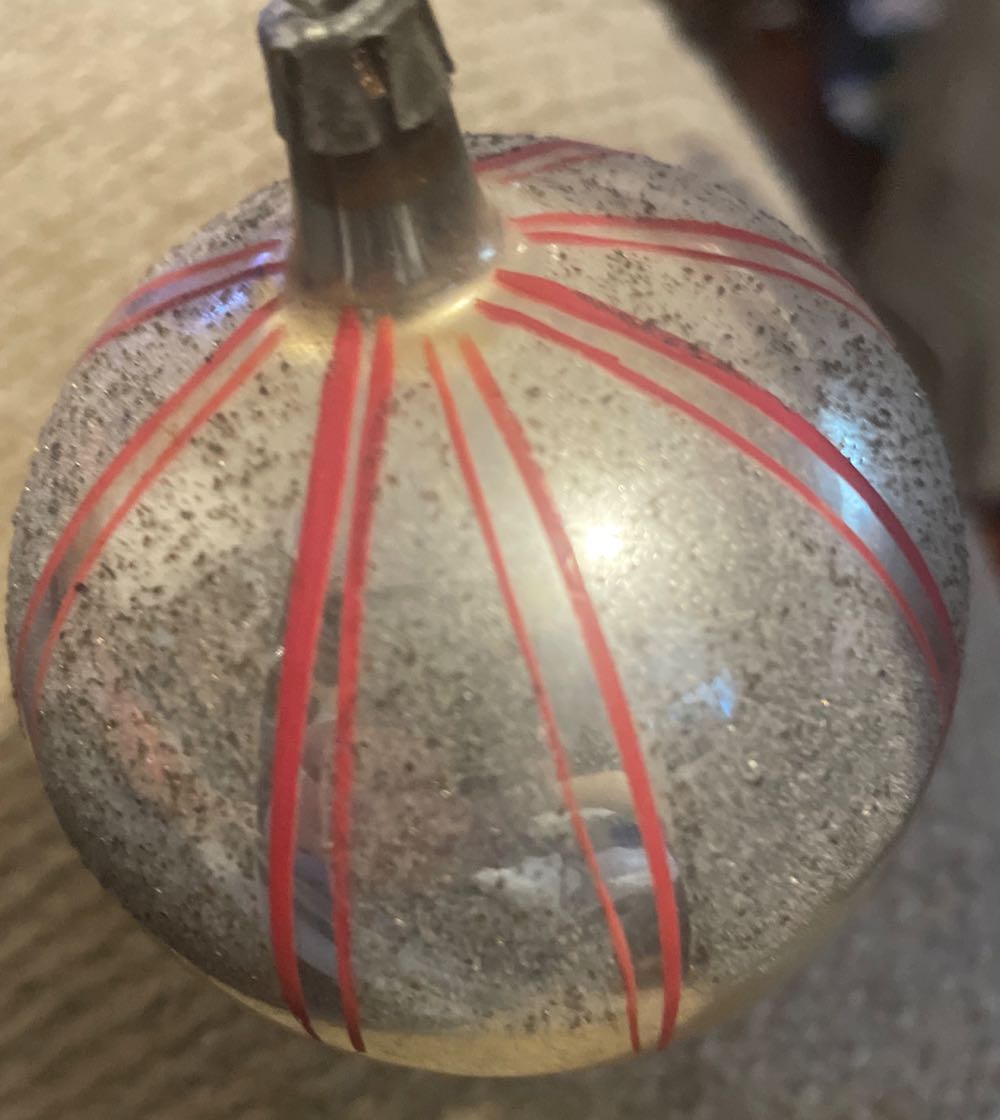 Poland - Figural - Silver, Red, Glitter - Painted (Figural) ornament collectible - Main Image 2