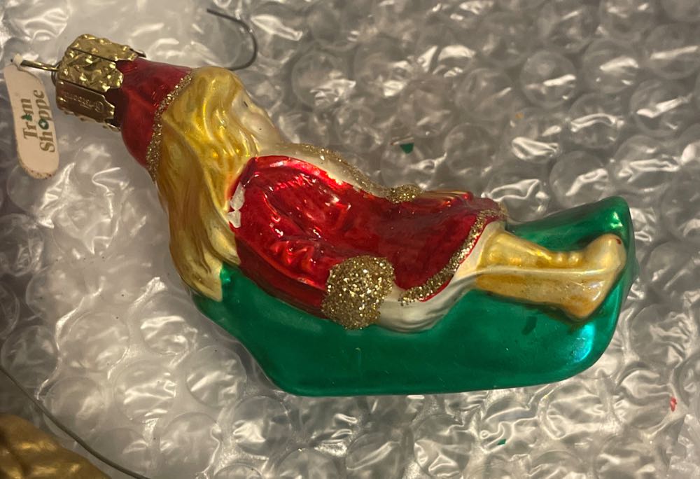 Christborn - Girl On Sled - Girl On Sled (Figural) ornament collectible - Main Image 4