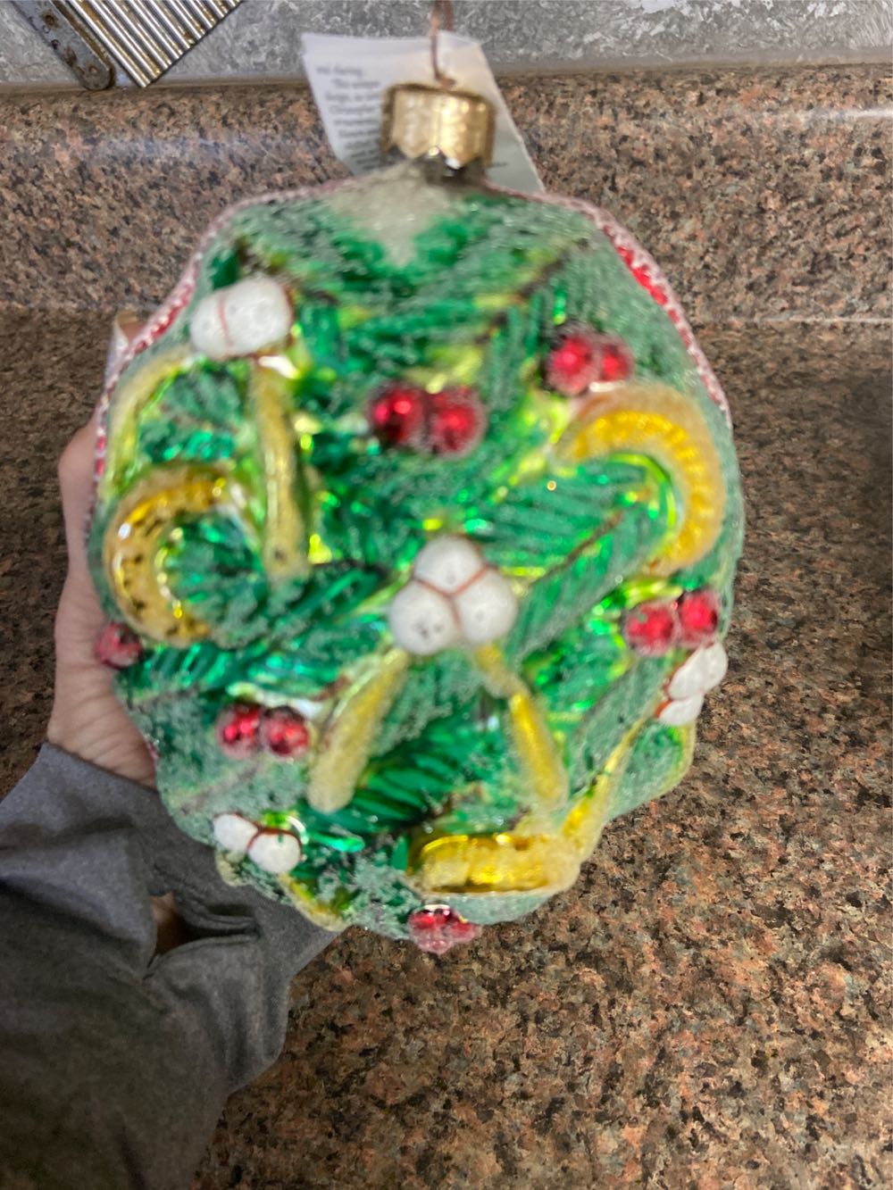 12 Days Of Christmas: 5 Golden Rings  (The 12 Days Of Christmas) ornament collectible - Main Image 2