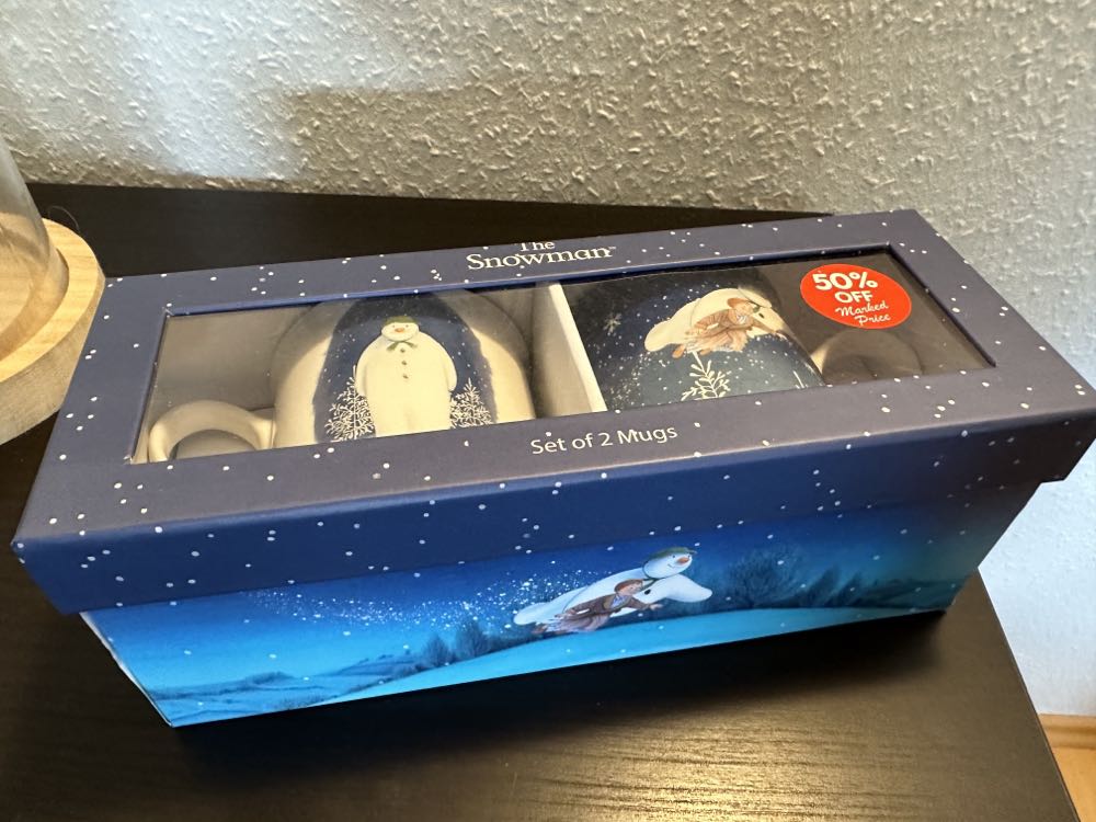 Koffiekop The Snowman “Flying In The Air” - The Snowman ornament collectible - Main Image 2