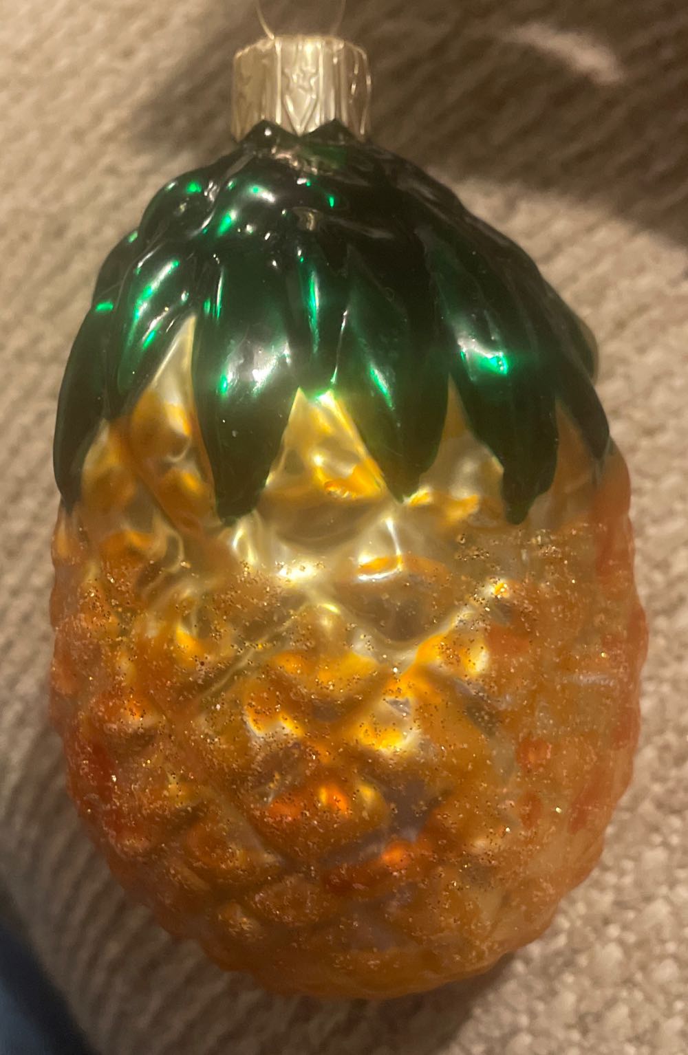 Fin-S:  4” - Chartreuse Sparkle