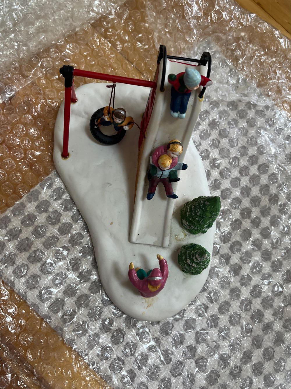 Lemax Fun On The Slide - Holiday and Seasons ornament collectible - Main Image 2