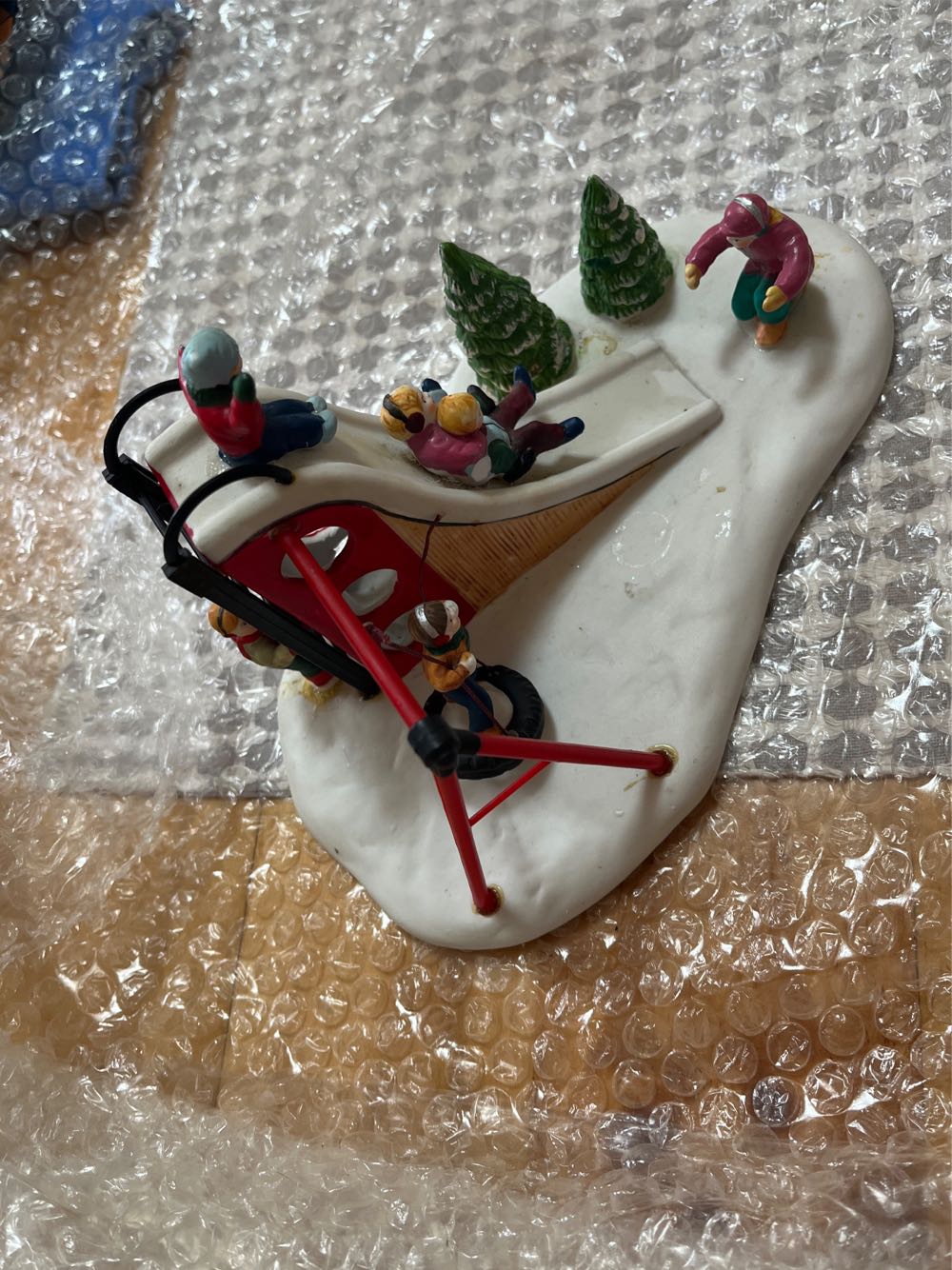 Lemax Fun On The Slide - Holiday and Seasons ornament collectible - Main Image 3