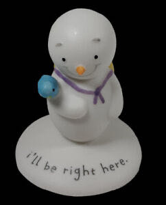 Singing - Blue And White