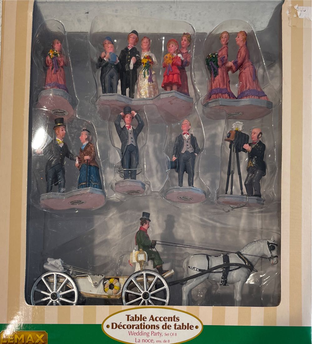 #33411 Wedding Party  (Table Accents) ornament collectible - Main Image 2