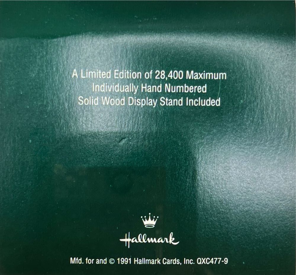 Galloping Into Christmas  (Santa) ornament collectible - Main Image 2