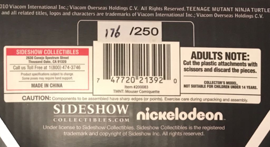 TMNT - Mouser - TMNT (Comics) ornament collectible [Barcode 747720213920] - Main Image 2