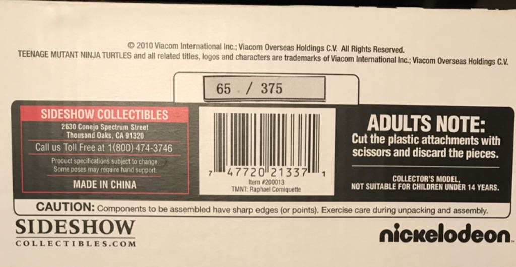 TMNT - Raphael - TMNT (Comics) ornament collectible [Barcode 747720213371] - Main Image 2