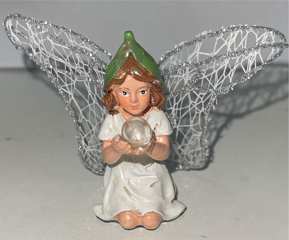 Fairy With White Wings By Ashland®Michael’s Mini  (Fairy) ornament collectible [Barcode 195158443165] - Main Image 3