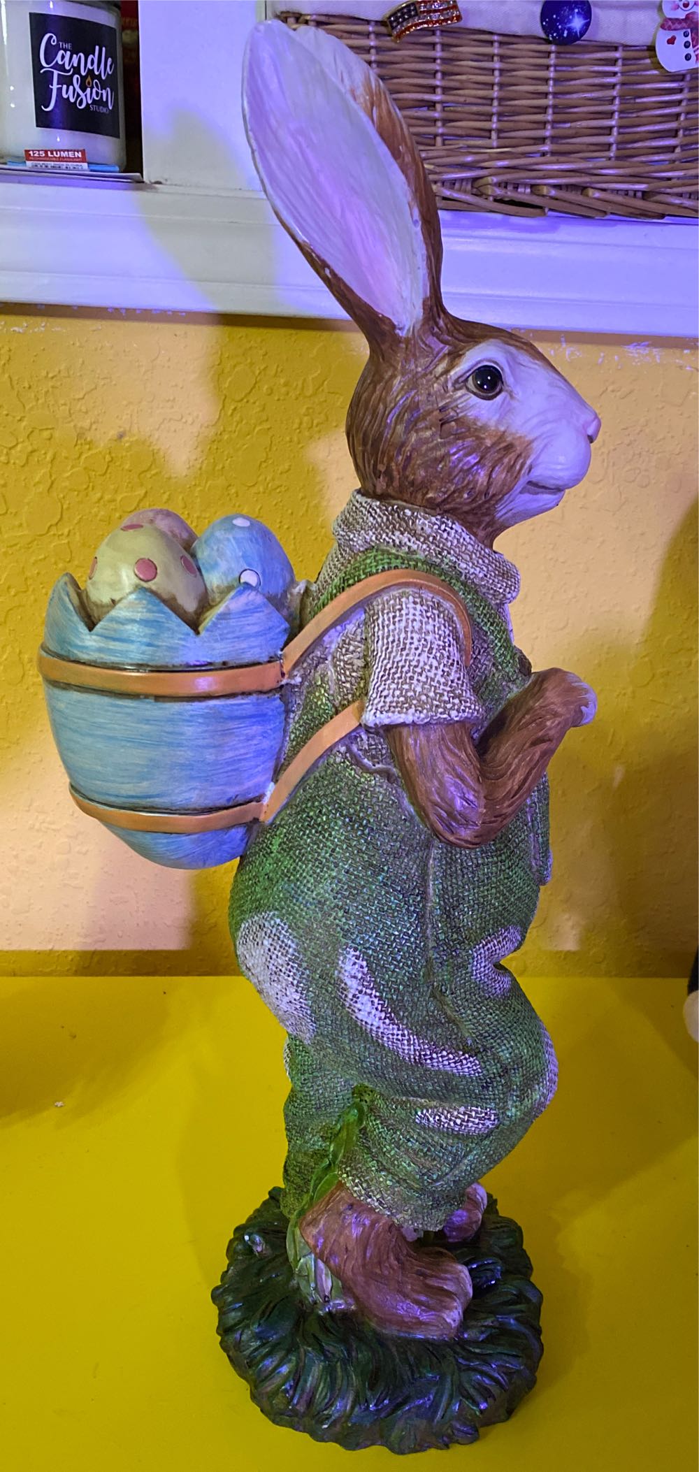 Hobby Lobby Male Easter Bunny  (Easter) ornament collectible - Main Image 2