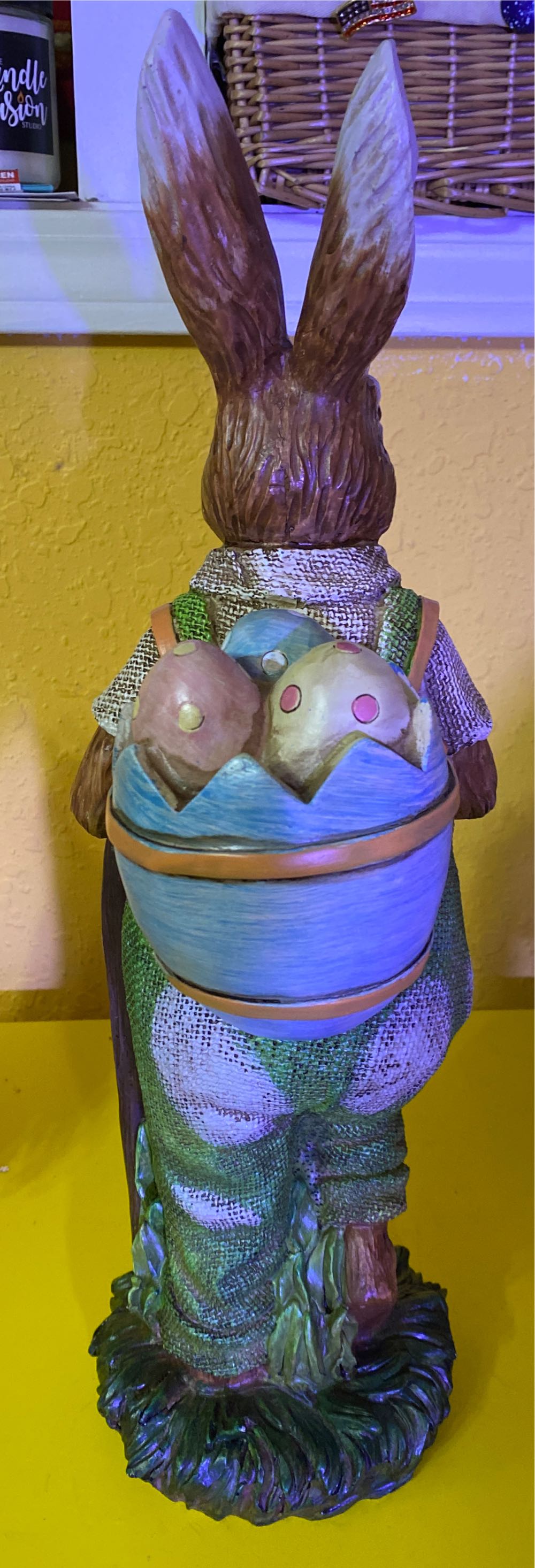 Hobby Lobby Male Easter Bunny  (Easter) ornament collectible - Main Image 3