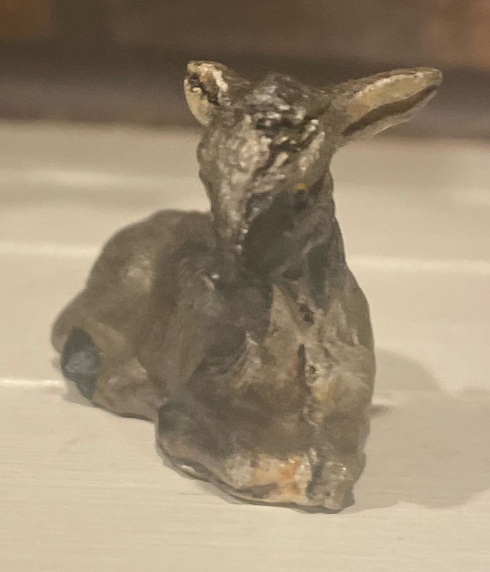 Chialu - (Set 3) - Animals - Donkey - Supine - Animals (Nativity) ornament collectible - Main Image 4