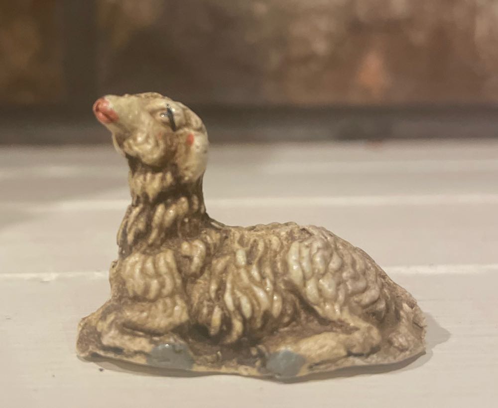 Chialu - (Set 3) - Animals - Sheep - Supone - Animals (Nativity) ornament collectible - Main Image 1