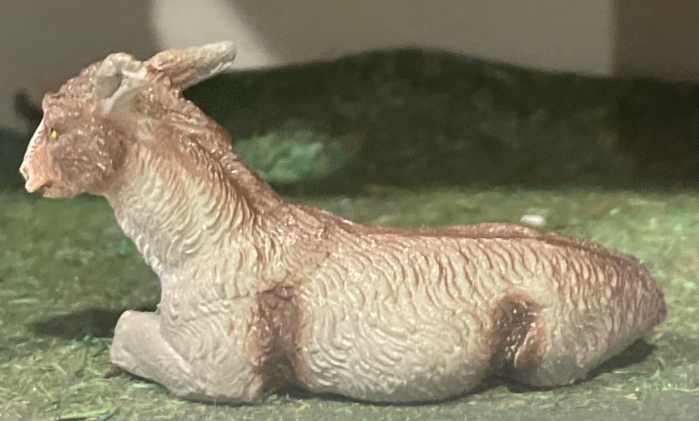 Chialu - (Set 2) - Animals - Donkey - Supine - Animals (Nativity) ornament collectible - Main Image 2